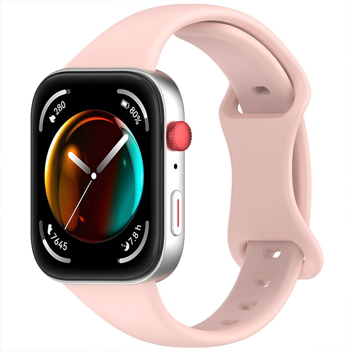 Huawei Watch Fit3 Fit 4 Fit 4 Pro İle Uyumlu İnce Ve Zarif Tasarım Silikon Kordon Kayış