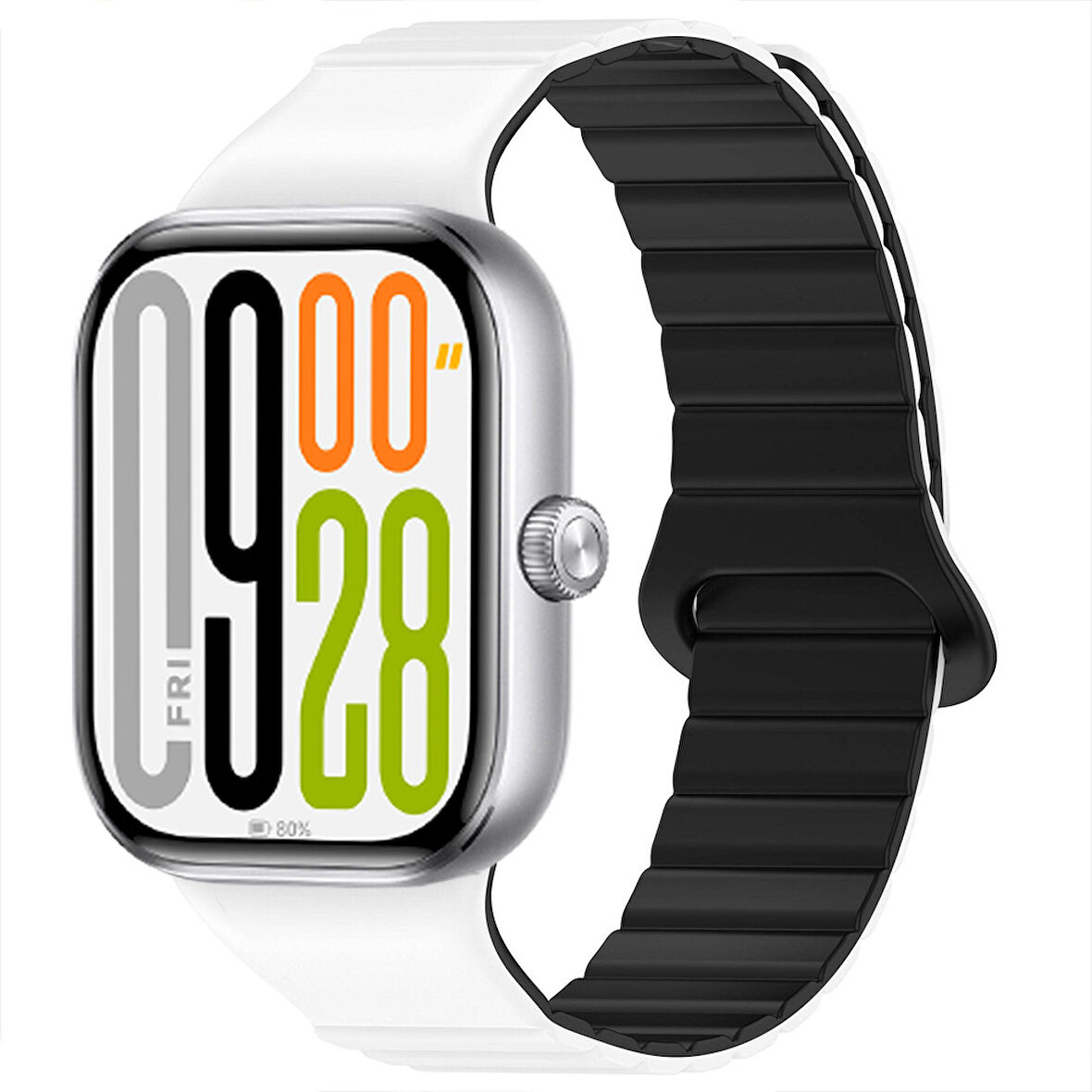 Redmi Watch 5 Uyumlu Kordon Yumuşak Silikon Kordon Güçlü Manyetik Strap Kayış