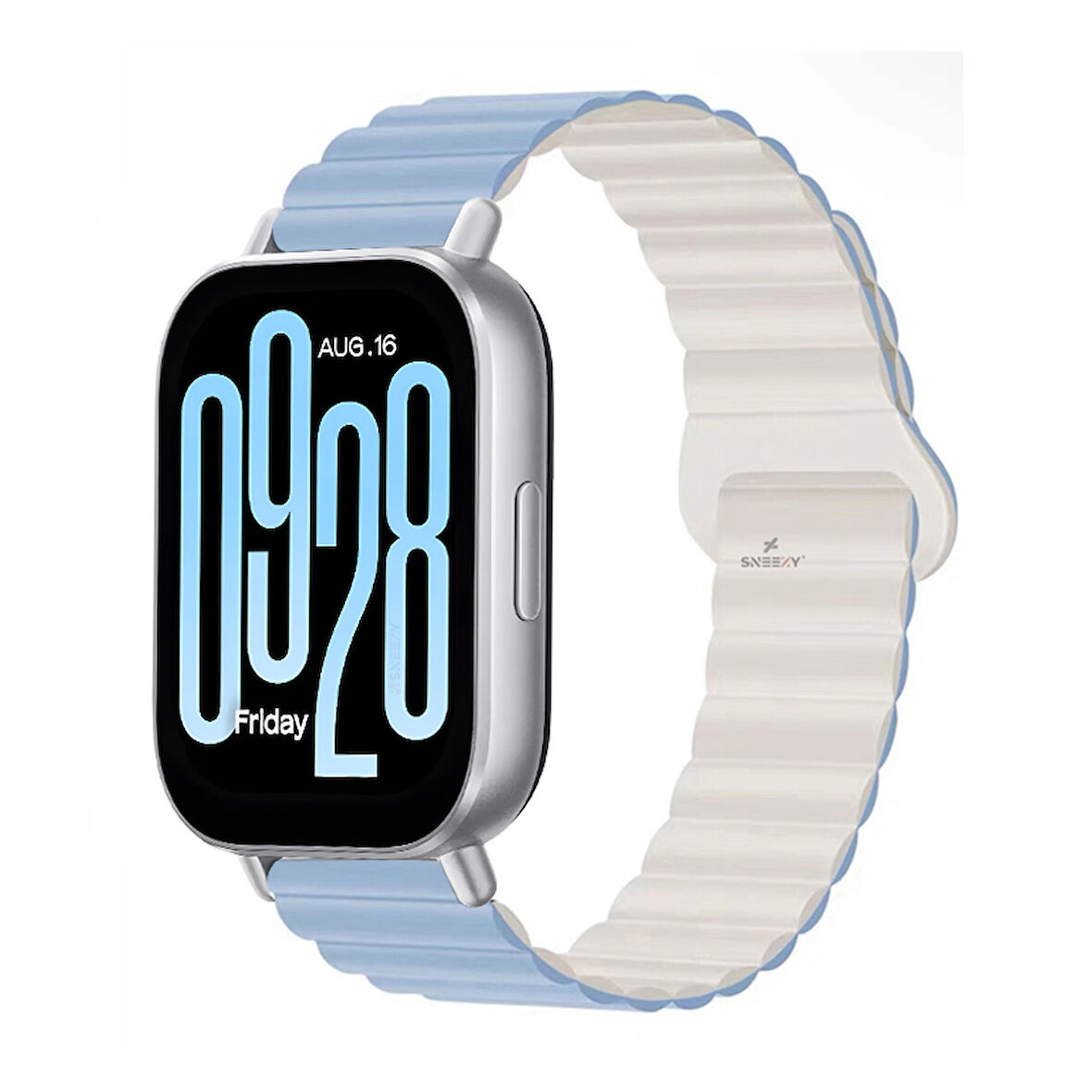 Redmi Watch 5 Active Redmi 5 Lite Uyumlu Kordon Harmony Duo Magnetik Silikon Kordon