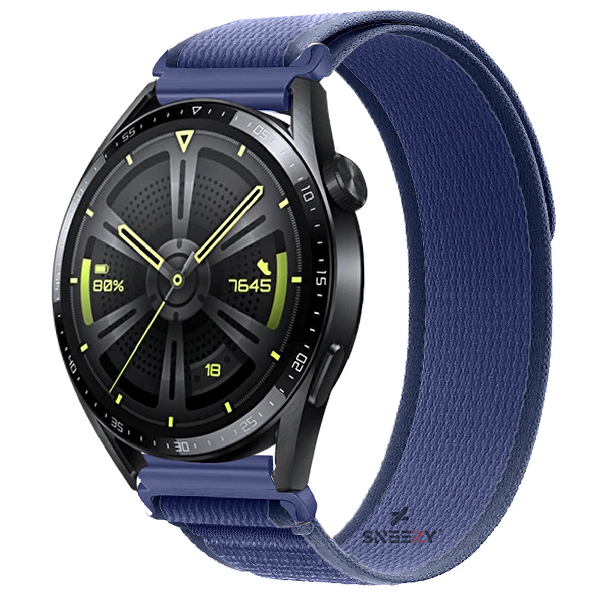 Samsung Galaxy Watch 46mm R800 – Watch 3 45mm R840 22mmUyumlu Wander Trail Loop Kordon