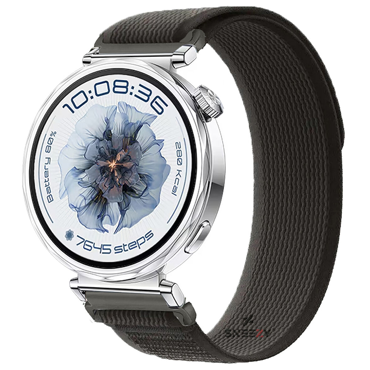 Huawei Watch GT5 41mm Uyumlu Kordon Trail Loop Cırtlı Yumuşak Kumaş Şık Kordon