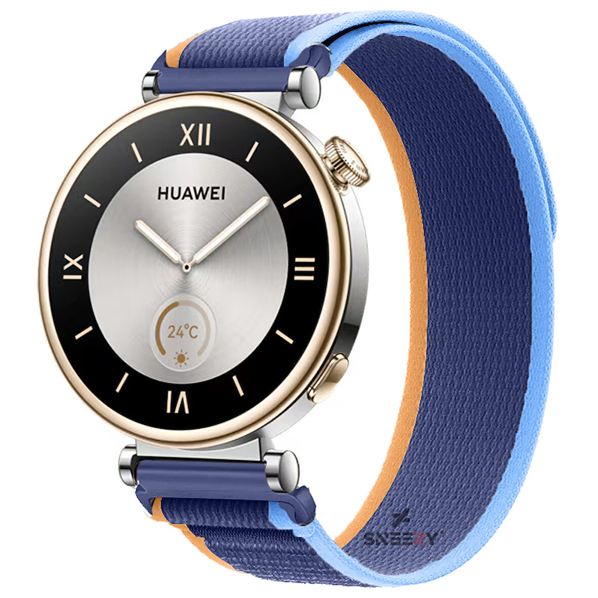 Huawei Watch GT4 41mm Uyumlu Kordon Trail Loop Cırtlı Yumuşak Kumaş Şık Kordon