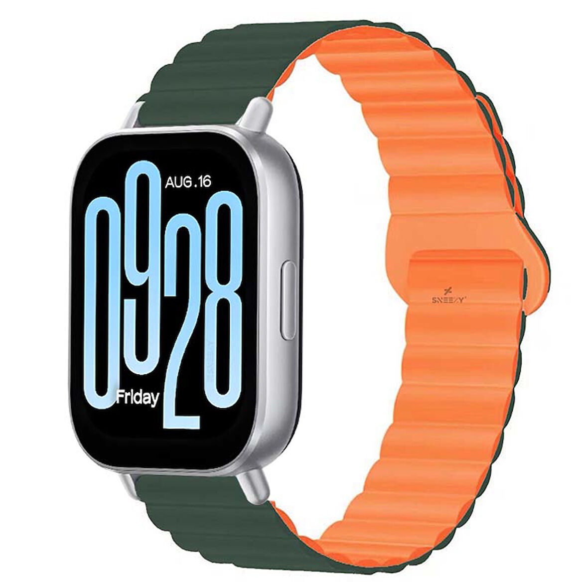 Redmi Watch 5 Active Redmi 5 Lite Uyumlu Kordon Harmony Duo Magnetik Silikon Kordon