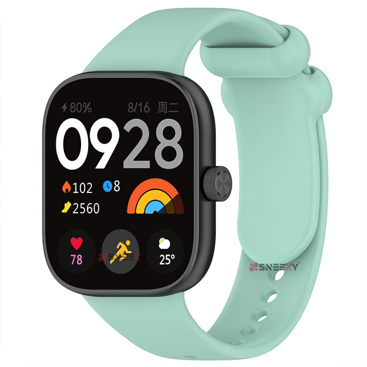 Redmi Watch 5 Uyumlu Kordon Purelux Soft Yumuşak Silikon Kordon Kayış Şık Görünüm