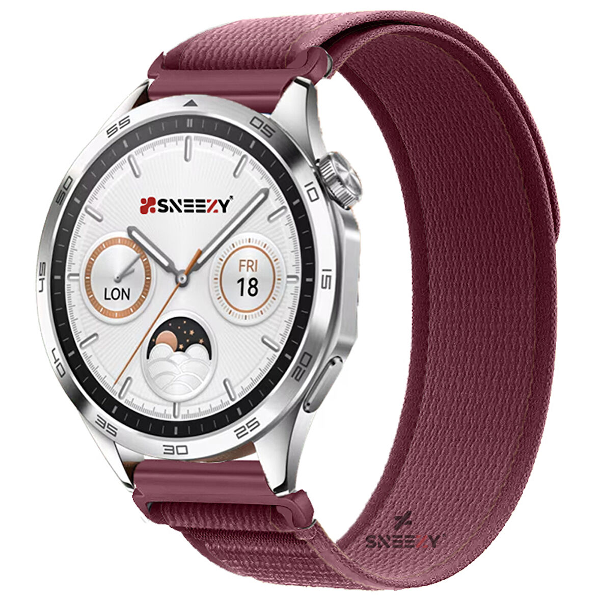 Huawei Watch GT5 46mm Uyumlu Kordon Trail Loop Yumuşak Kumaş Kordon