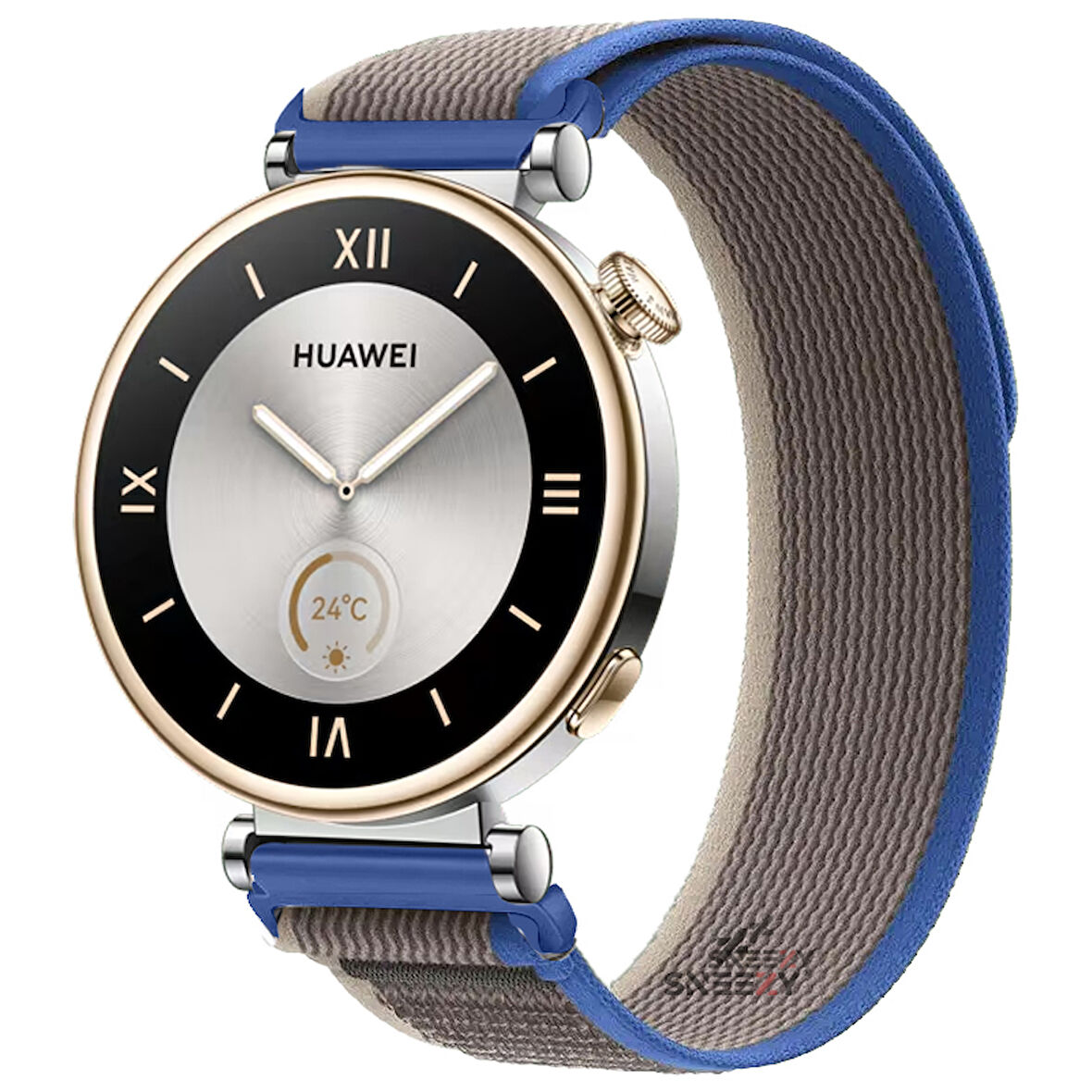 Huawei Watch GT4 41mm Uyumlu Kordon Trail Loop Cırtlı Yumuşak Kumaş Şık Kordon