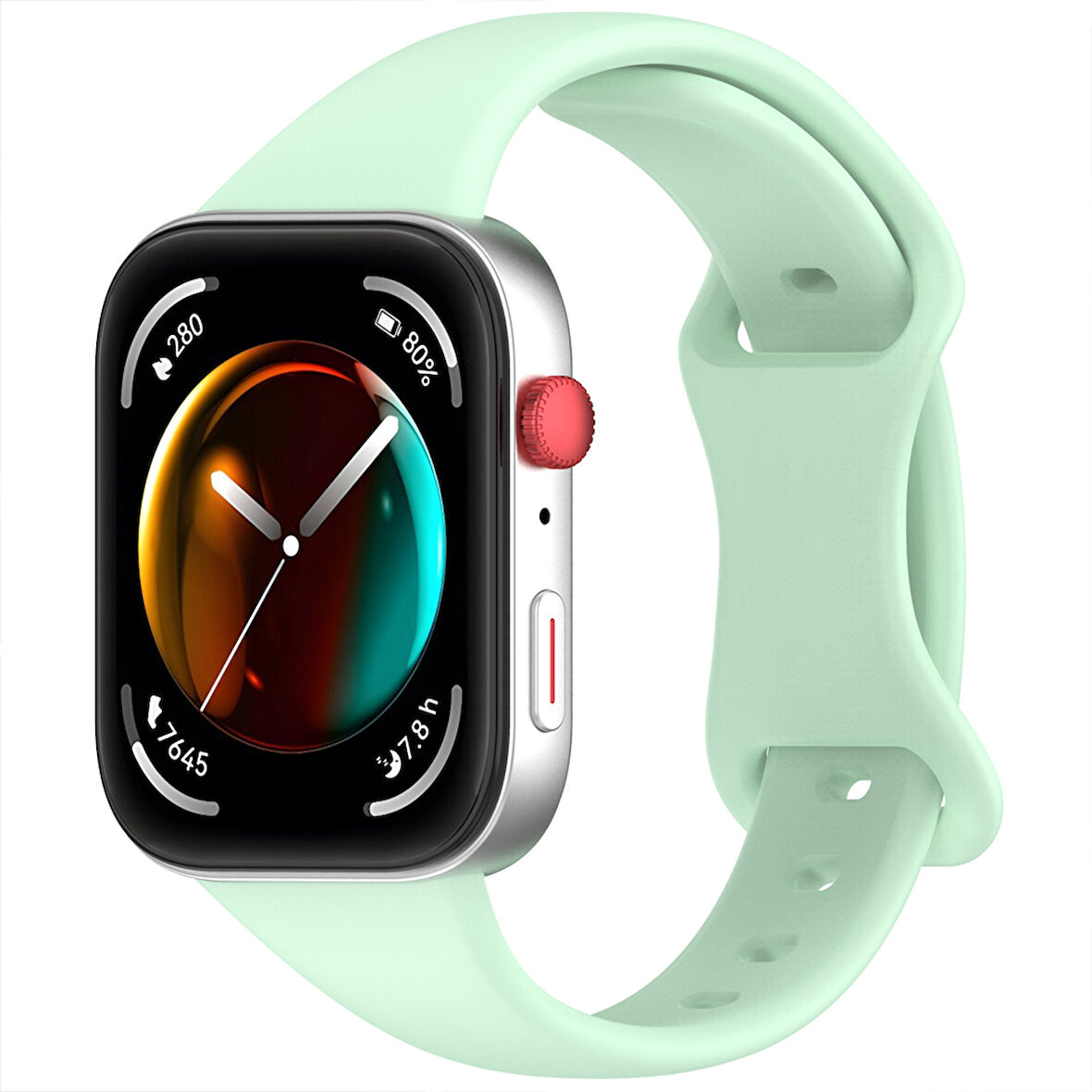 Huawei Watch Fit3 Fit 4 Fit 4 Pro İle Uyumlu İnce Ve Zarif Tasarım Silikon Kordon Kayış