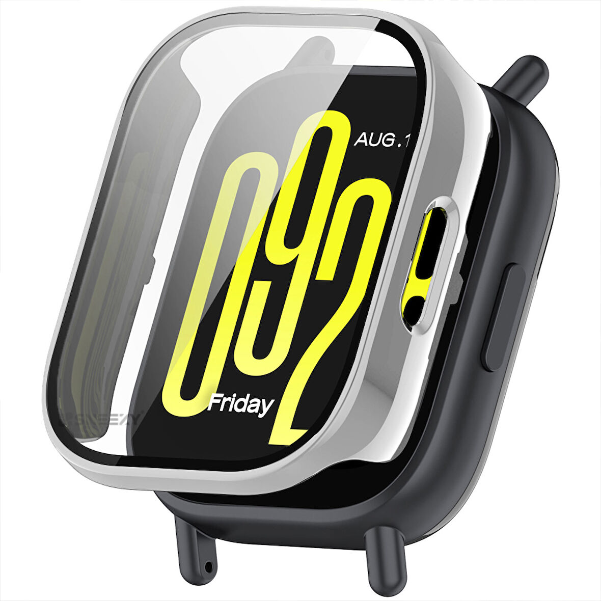 Redmi Watch 5 Active Kasa Uyumlu Kılıf Sert PC Kasa ve Ekran Koruyucu Kılıf