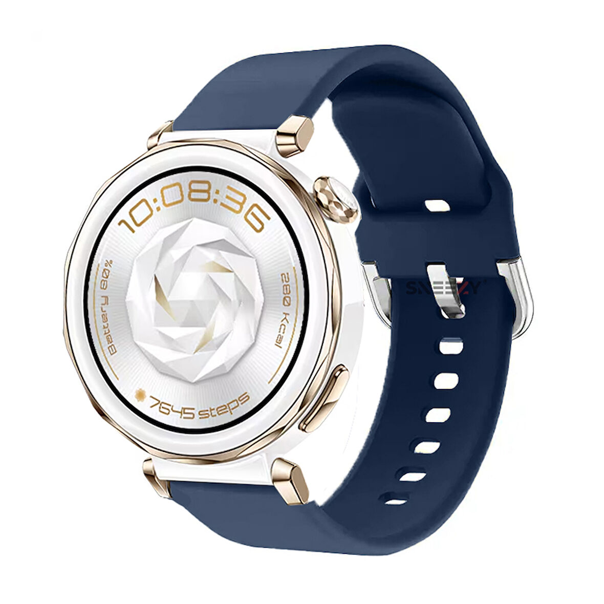 Huawei Watch GT5 Pro 42mm İle Uyumlu Yumuşak PureLux Soft Tokalı Silikon Kordon