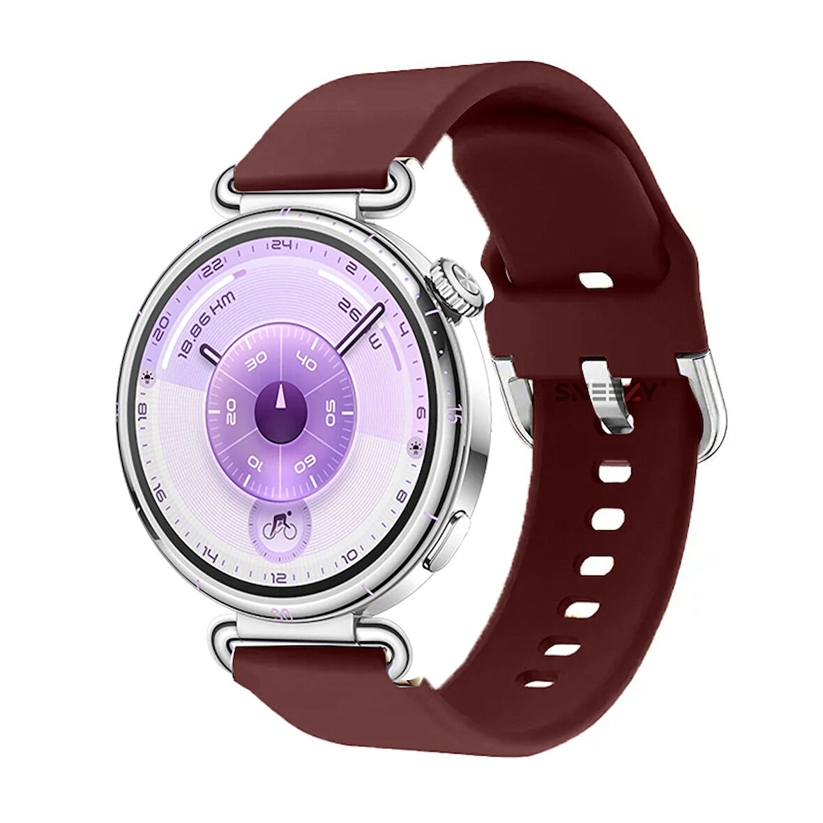 Huawei Watch GT6 41mm İle Uyumlu Yumuşak PureLux Soft Tokalı Silikon Kordon