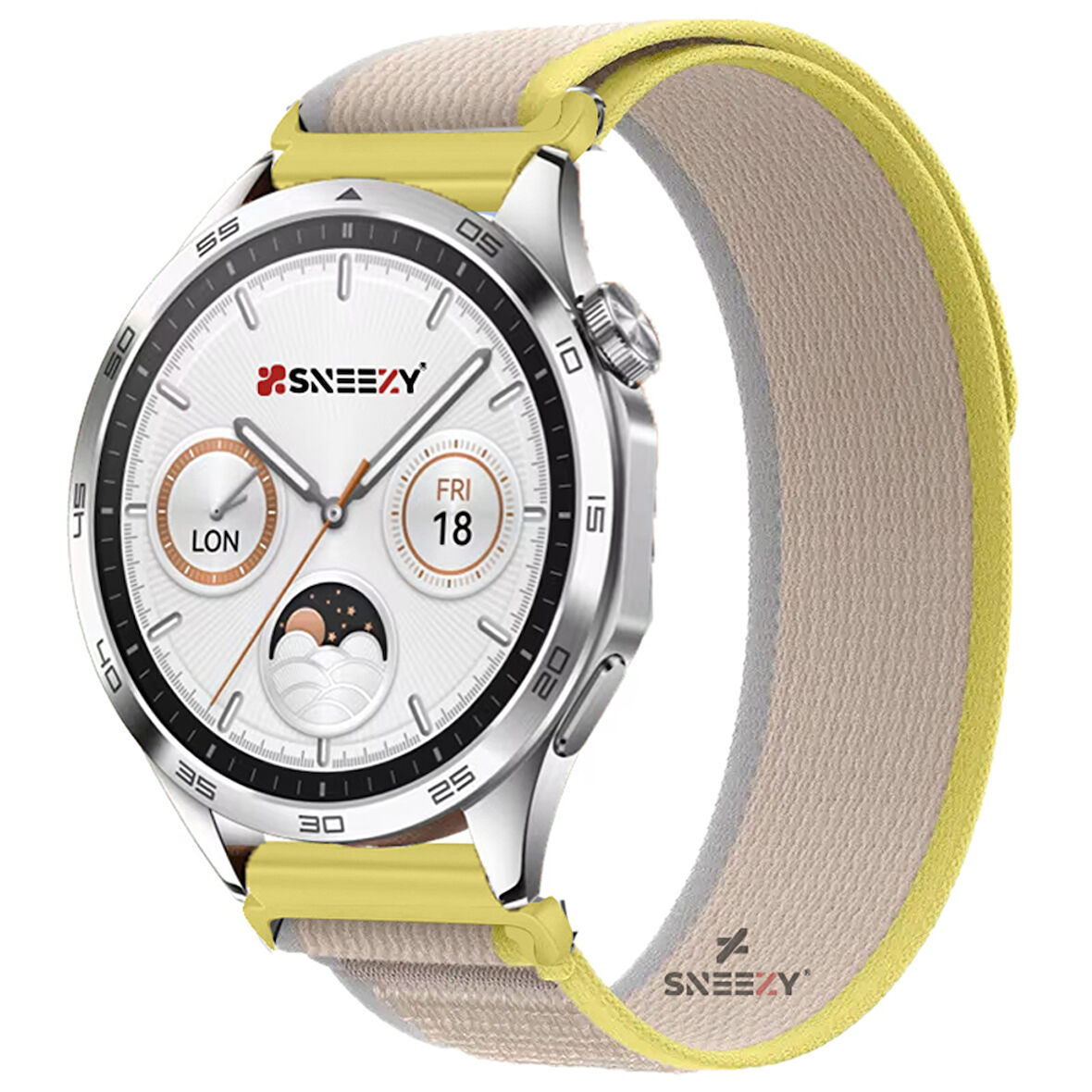 Huawei Watch GT4 46mm Uyumlu Kordon Trail Loop Yumuşak Kumaş Kordon