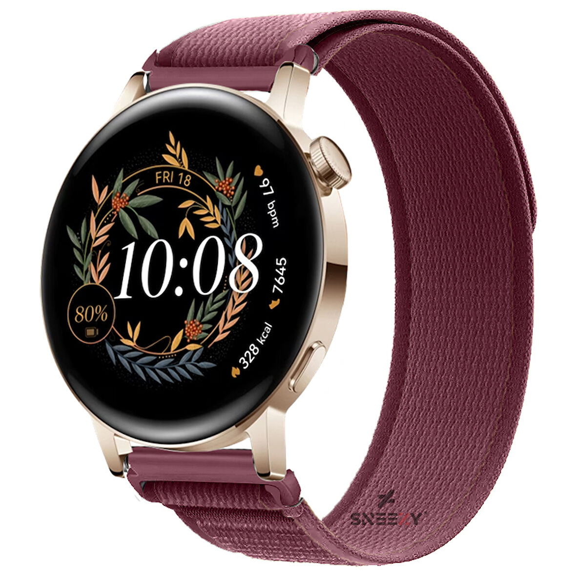 Huawei Watch GT3 42mm Uyumlu 20mm Wander Trail Loop Kordon
