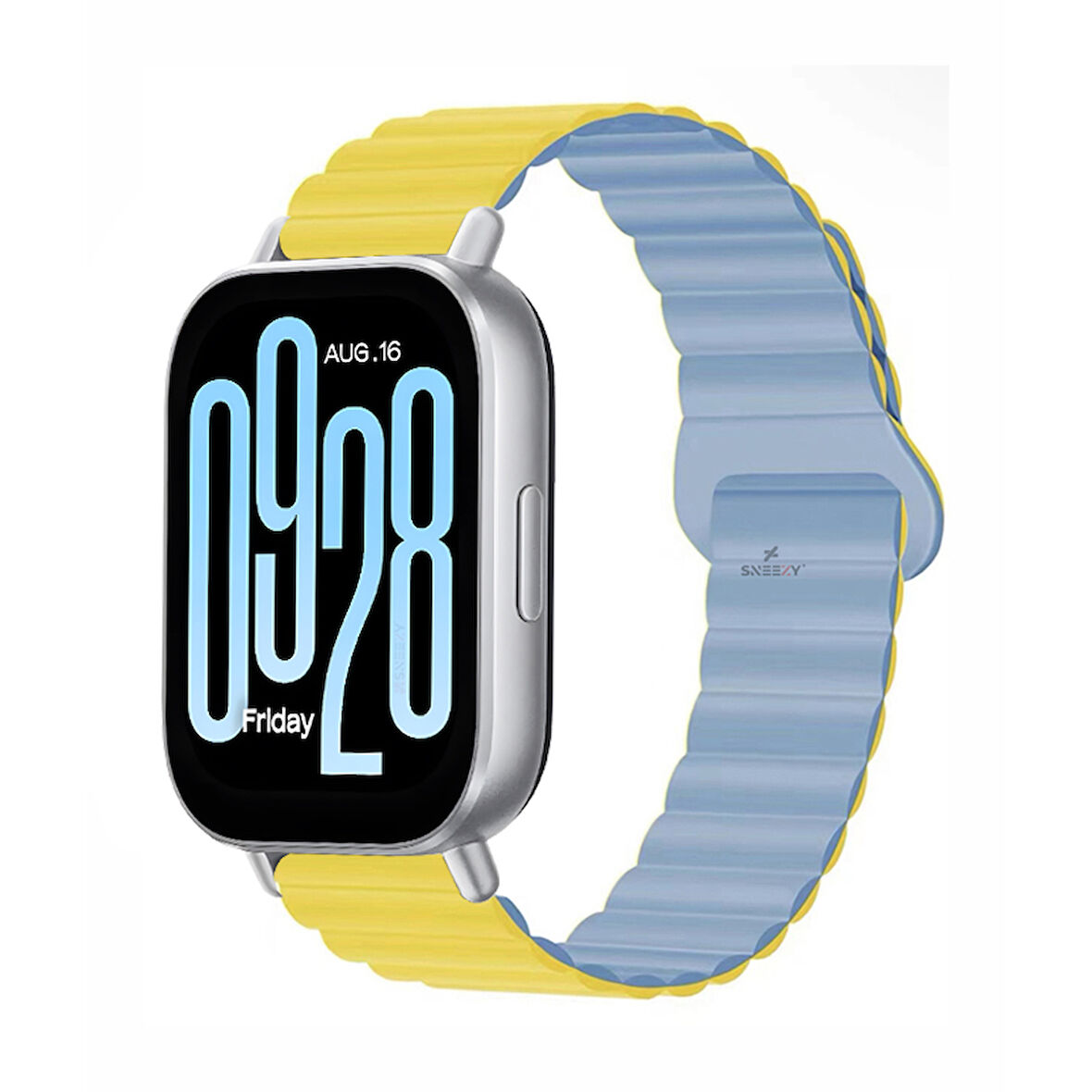 Redmi Watch 5 Active Redmi 5 Lite Uyumlu Kordon Harmony Duo Magnetik Silikon Kordon