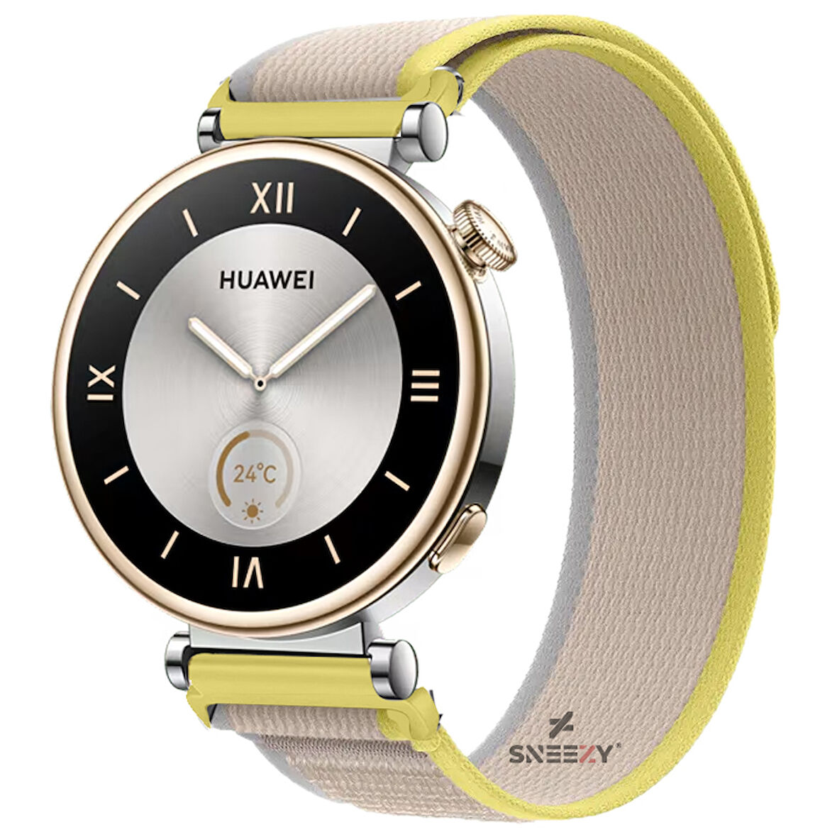 Huawei Watch GT4 41mm Uyumlu Kordon Trail Loop Cırtlı Yumuşak Kumaş Şık Kordon