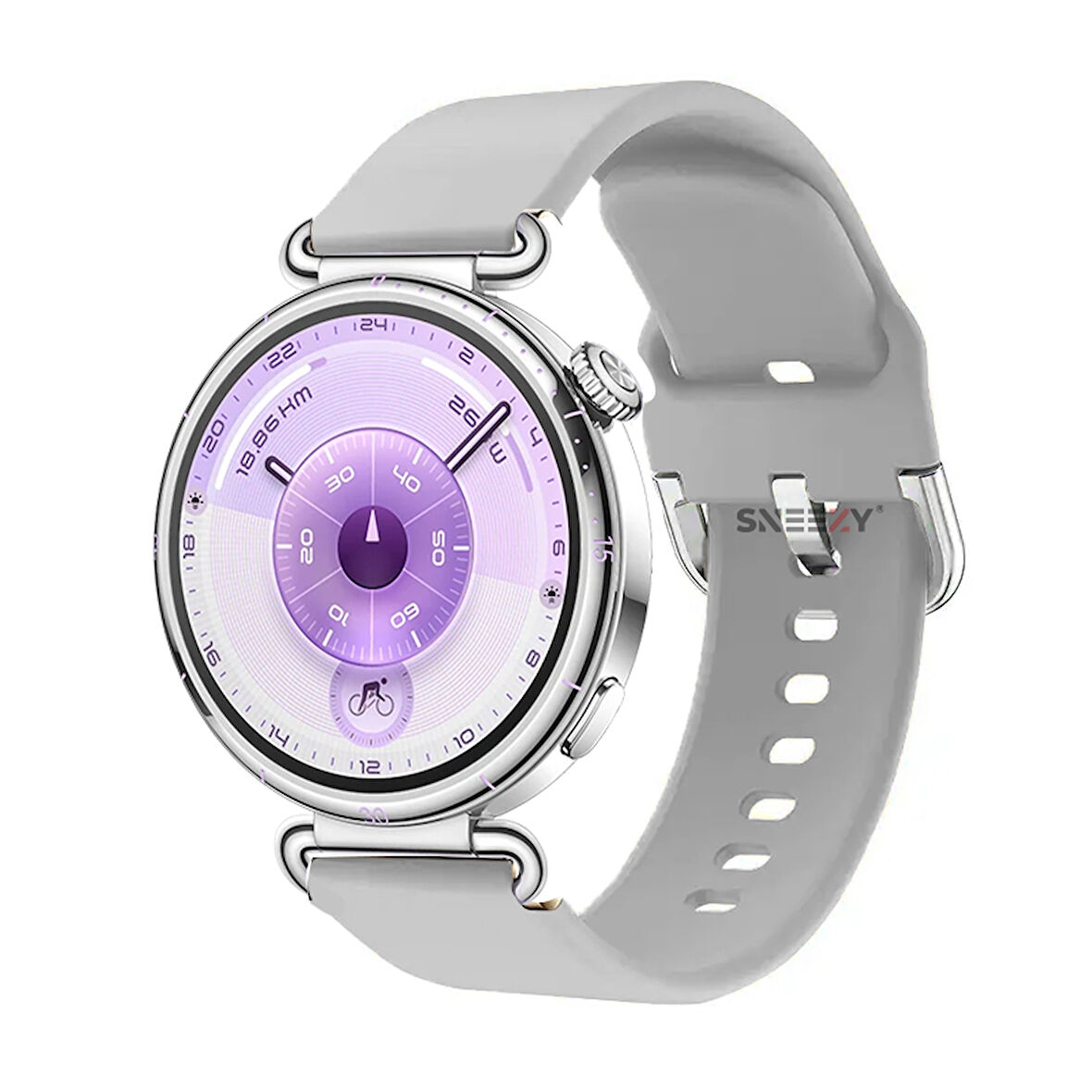 Huawei Watch GT6 41mm İle Uyumlu Yumuşak PureLux Soft Tokalı Silikon Kordon