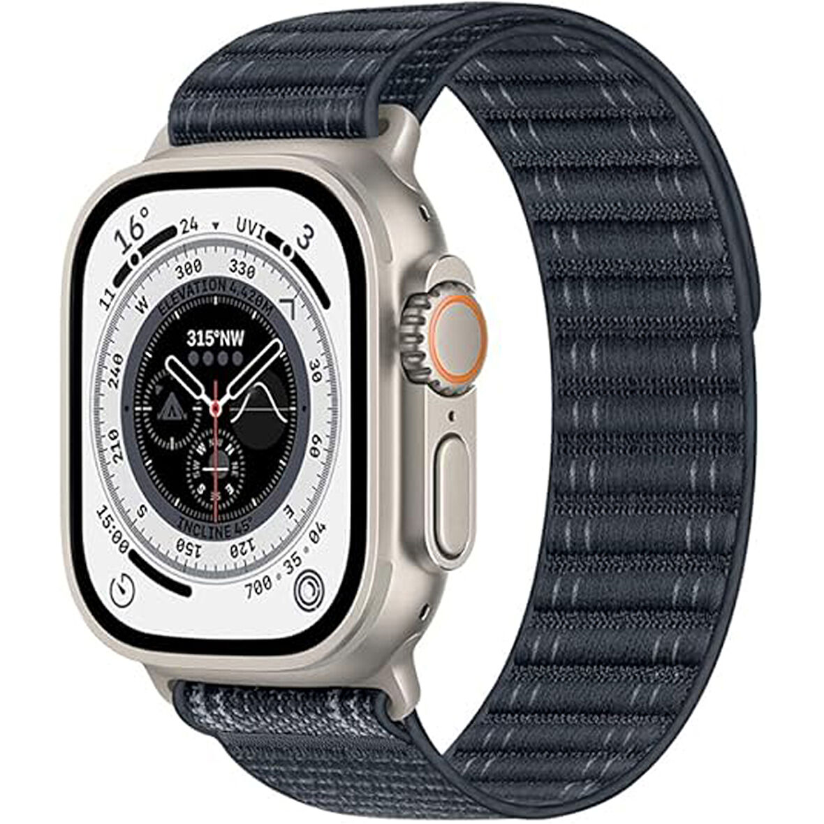 Apple Watch Uyumlu 44 45 46mm Utra 49mm Fabric Spor Yumuşak Kumaş Kordon Seri 2 3 4 5 6 Se 7 8 9 10