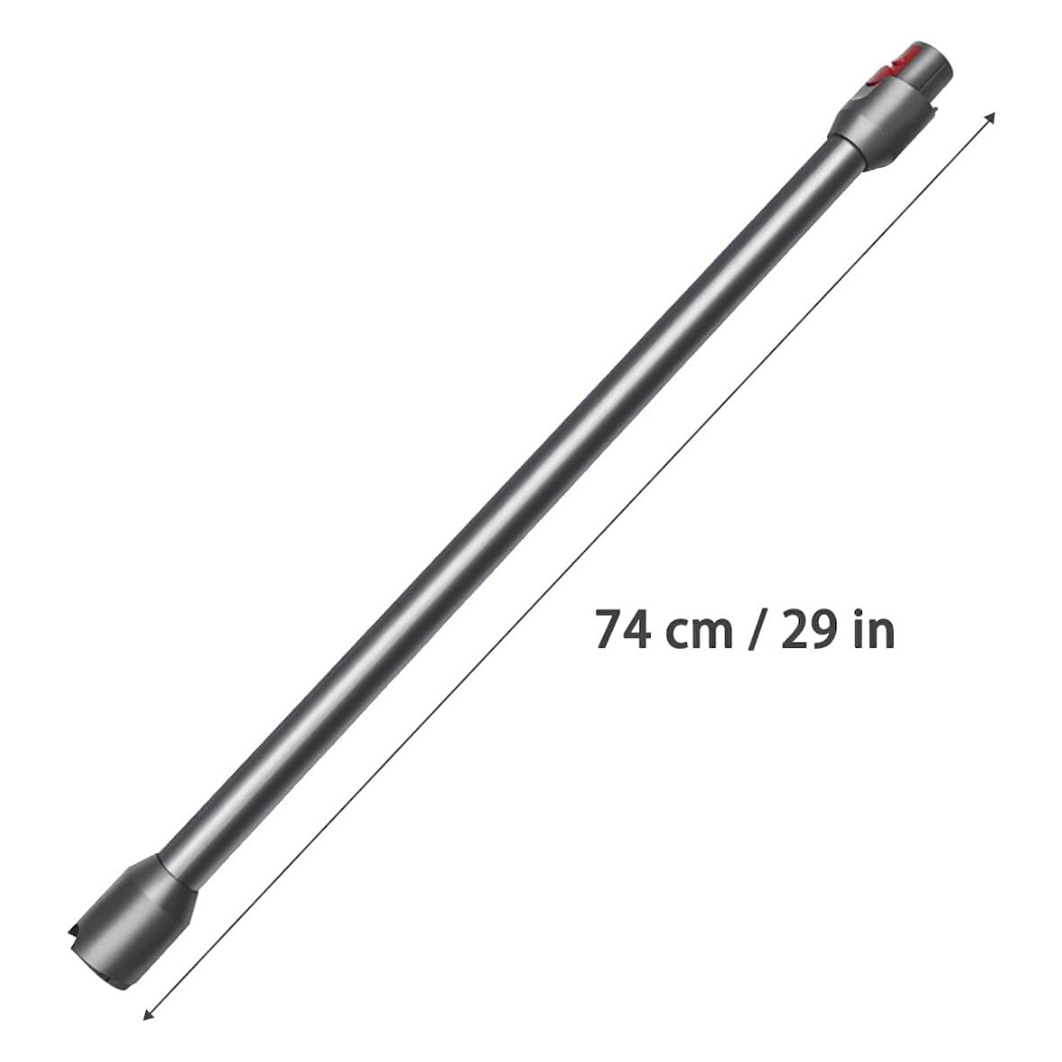 srfn ticaret Dyson V12 Slim Complete Uyumlu Kablosuz Süpürge Borusu - Gri