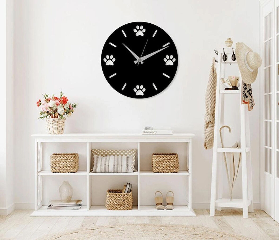 Köpek Dekoratif dekor Saat 