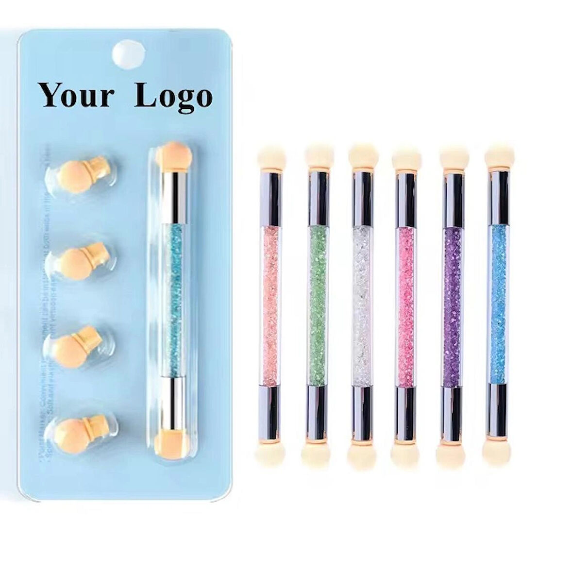 Anıl Ombre Tırnak Süsleme Süngeri ,4 Yedek Başlıkı