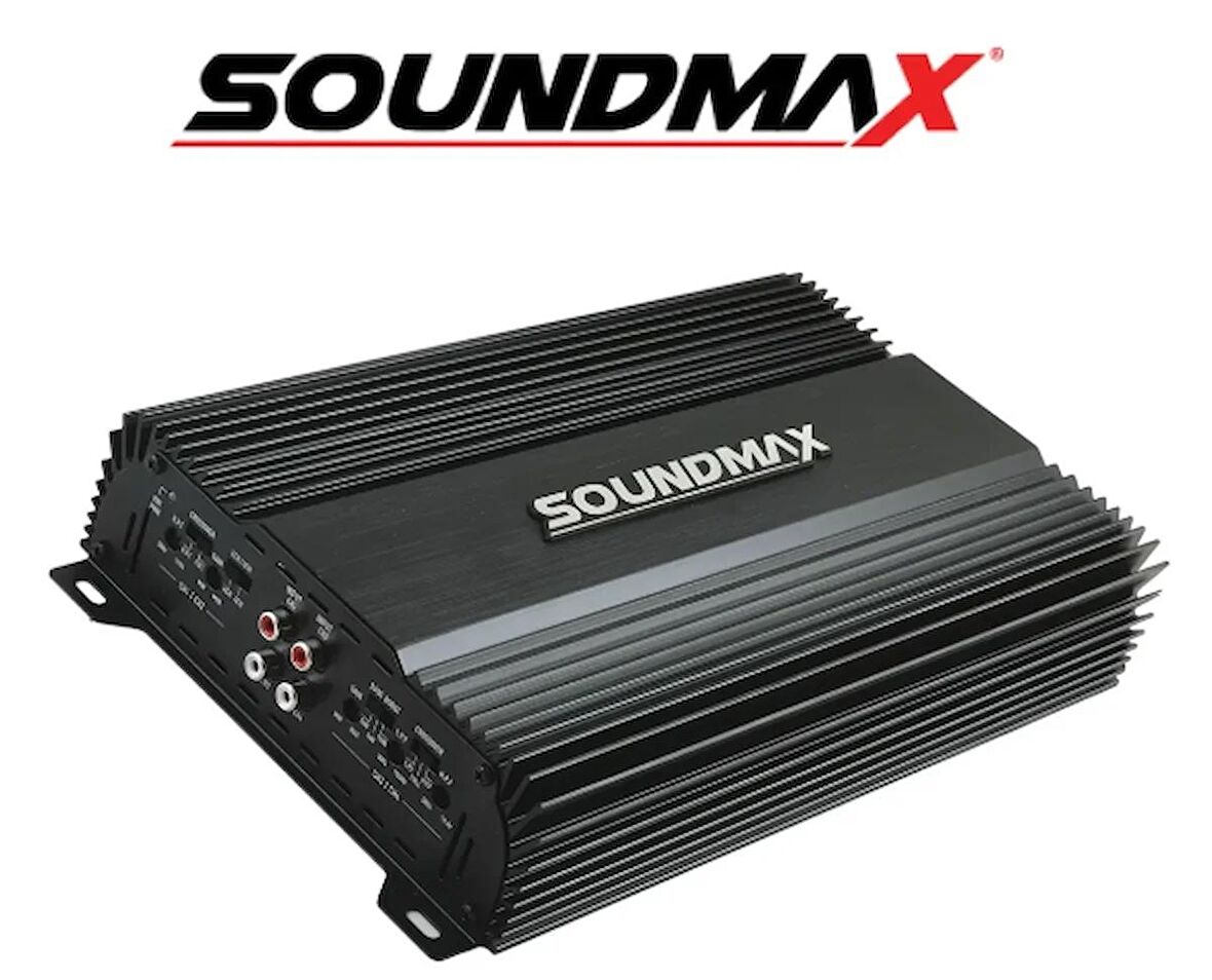 Soundmax Sx-2838 3000wat Yeni Seri Profesyonel Oto Anfi Amfi