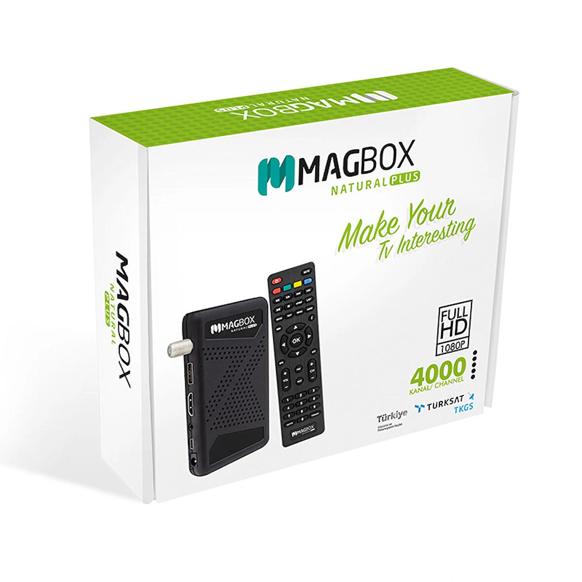 MAGBOX NATURAL BOX  HD UYDU ALICI