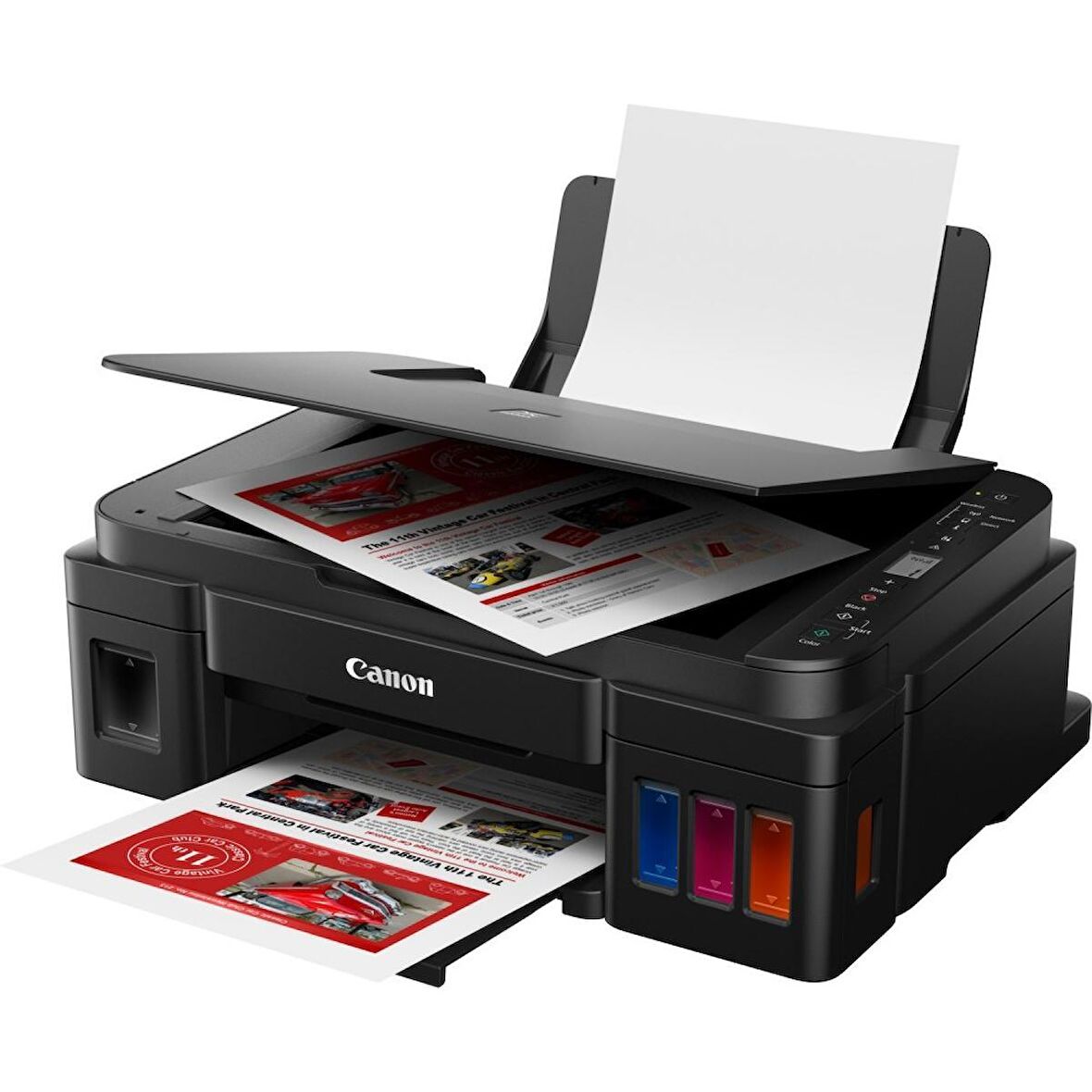Canon Pixma G3411 Wi-Fi + Tarayıcı + Fotokopi Renkli Çok Fonksiyonlu Tanklı Yazıcı
