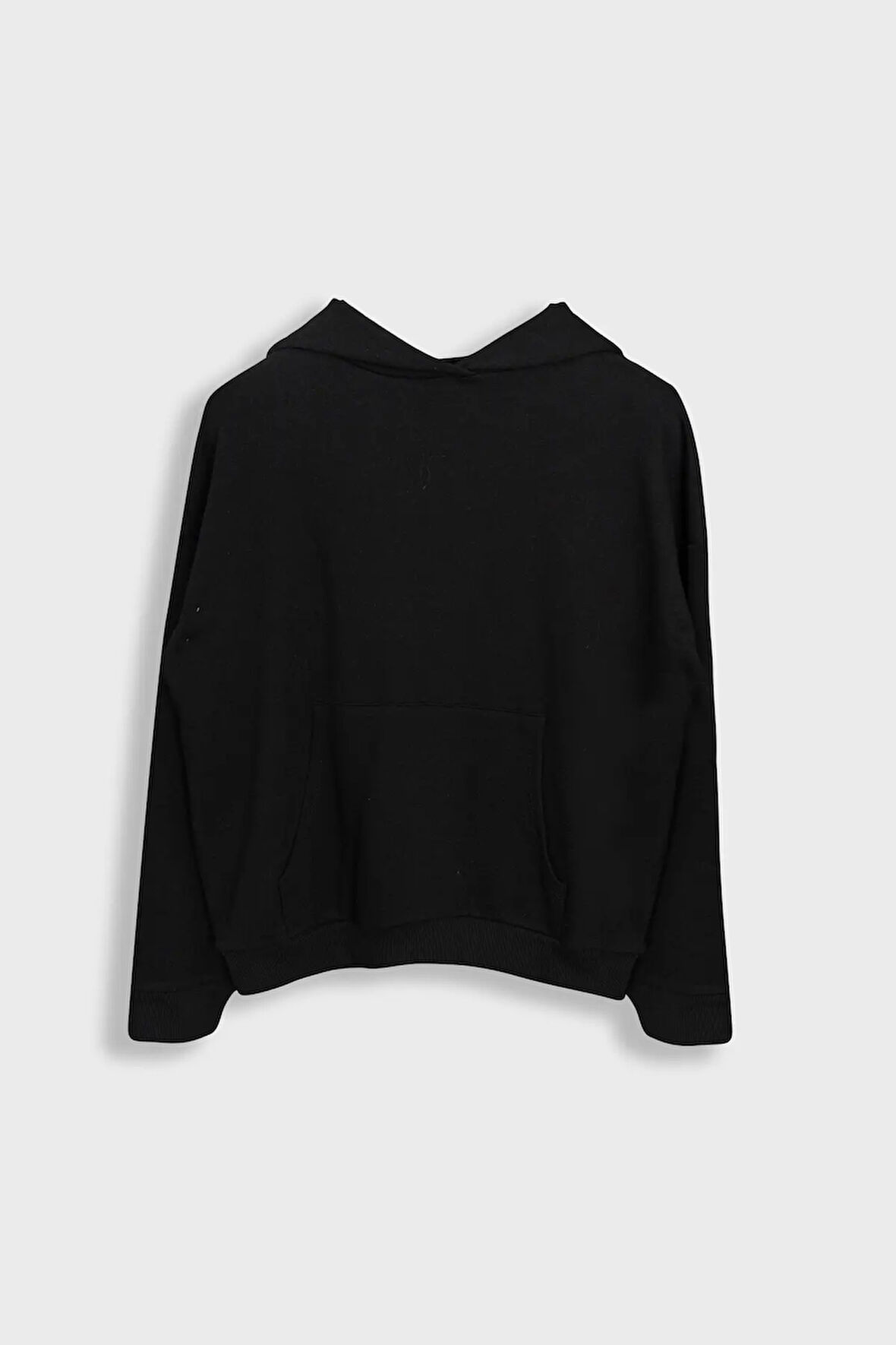 Oversize Kanguru Cepli Kapüşonlu Sweatshirt