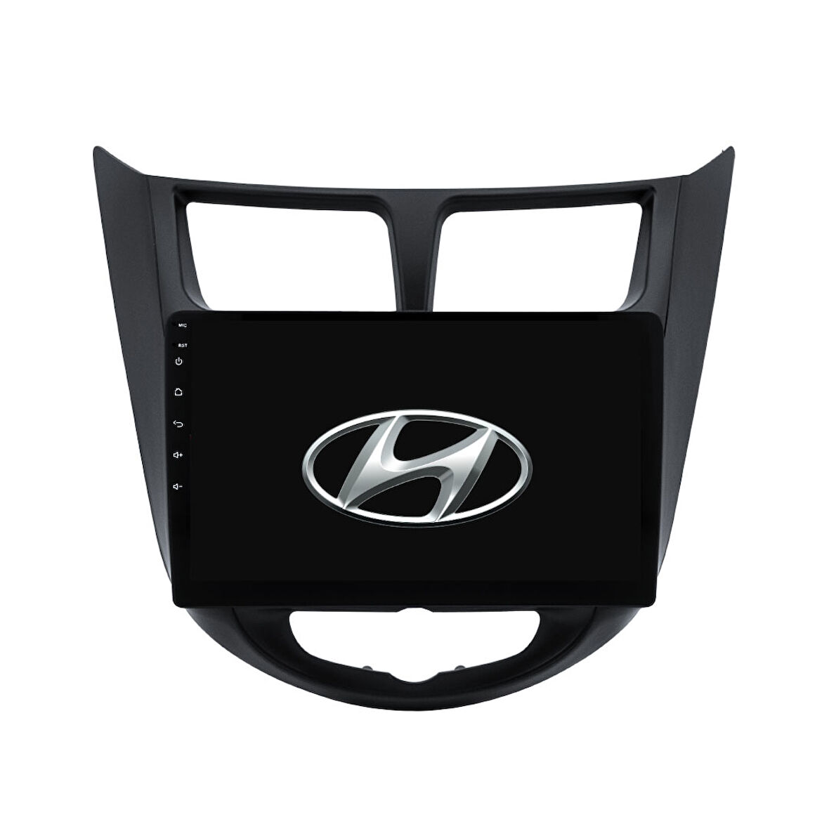 Hyundai Accent Blue Araç Multimedya Android Ekran Carplay Double Teyp 2+32 9" 11-18 Black BLUEWAY