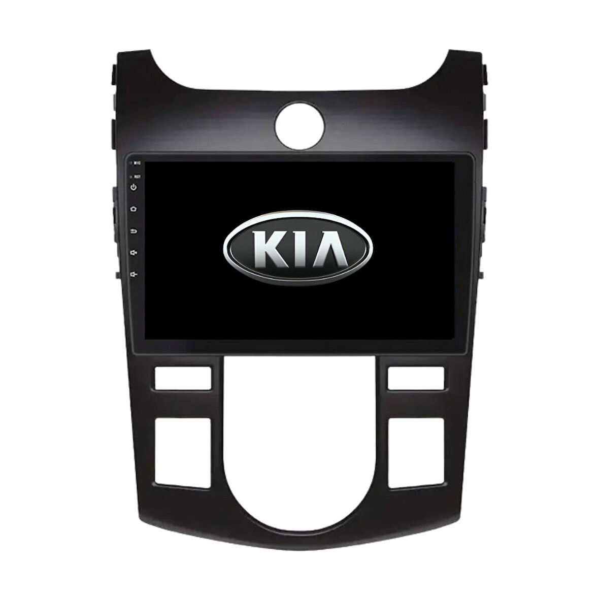 Kia Cerato Araç Multimedya Android Ekran Carplay Navigasyon Double Teyp 2+32 9" 08-10 Black BLUEWAY