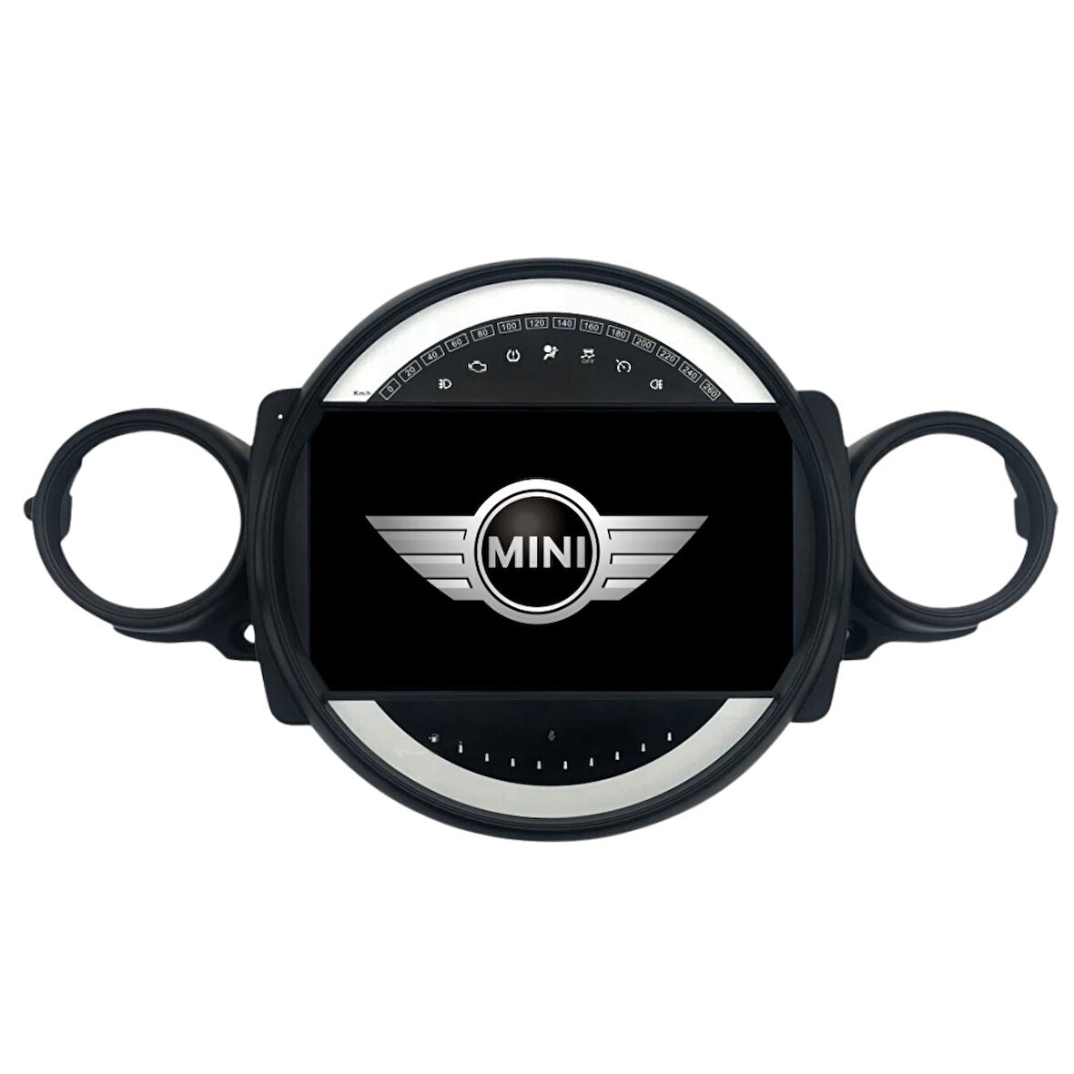 Mini Cooper Araç Multimedya Android Ekran Carplay Navigasyon Double Teyp 2+32 9" 07-11 Black BLUEWAY