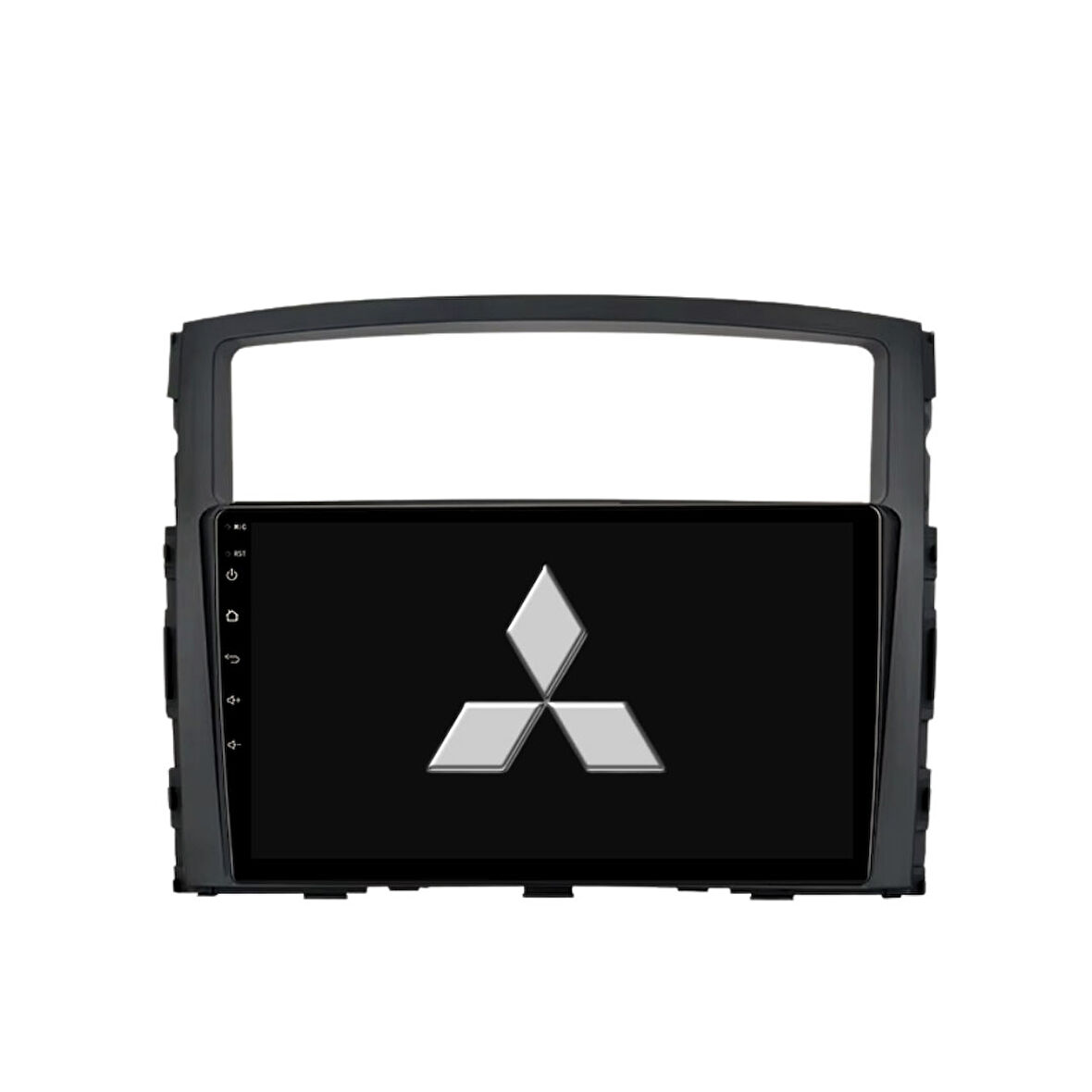 Mitsubishi Pajero Araç Multimedya Android Ekran Carplay Double Teyp 2+32 9" 07-17 Black BLUEWAY