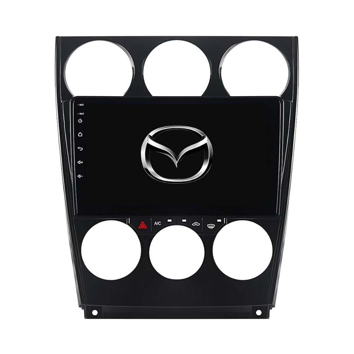 Mazda Mazda 6 Araç Multimedya Android Ekran Carplay Double Teyp 2+32 9" 04-12 P.Black BLUEWAY