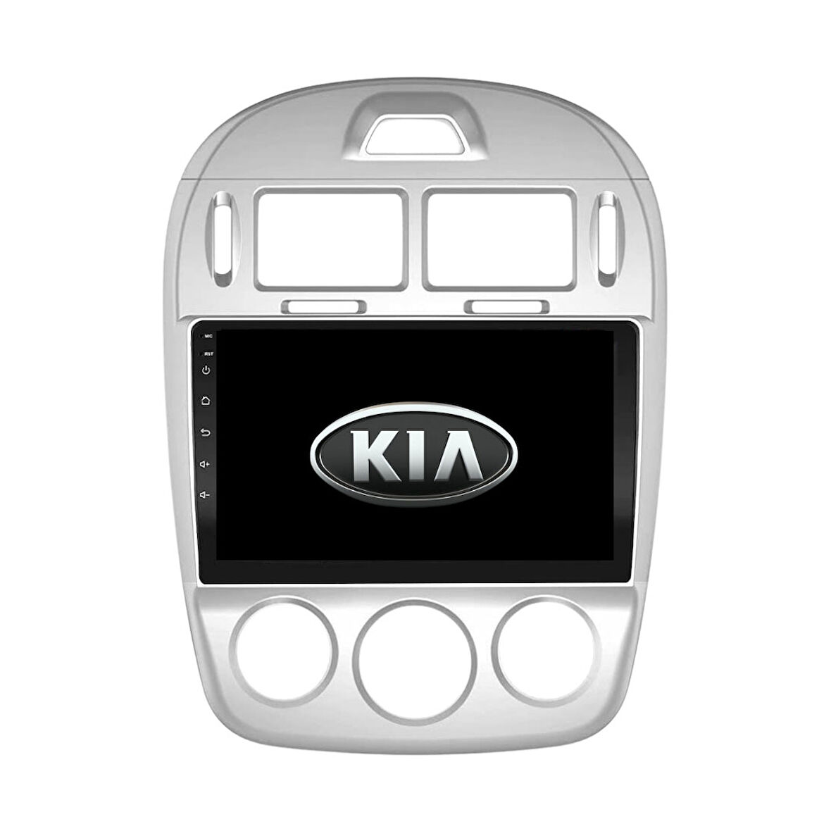 Kia Cerato Araç Multimedya Android Ekran Carplay Double Teyp 2+32 9" 04-06 Silver CADENCE OLD