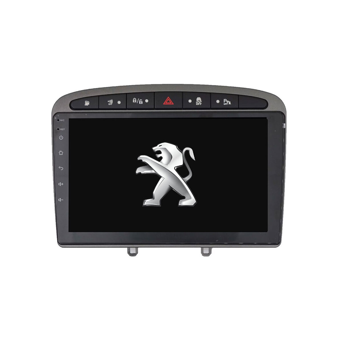 Peugeot 308-408 Araç Multimedya Android Ekran Carplay Navigasyon Double Teyp 2+32 9" 08-13 Gri CADENCE