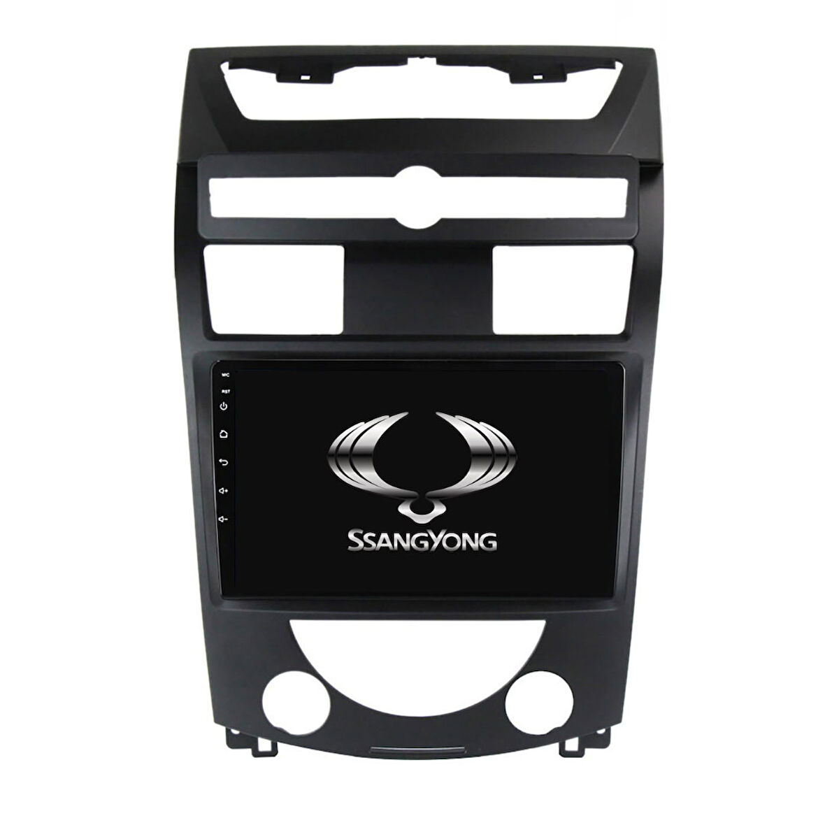 Ssangyong Rexton Araç Multimedya Android Ekran Carplay Double Teyp 2+32 9" 08-13 Black CADENCE