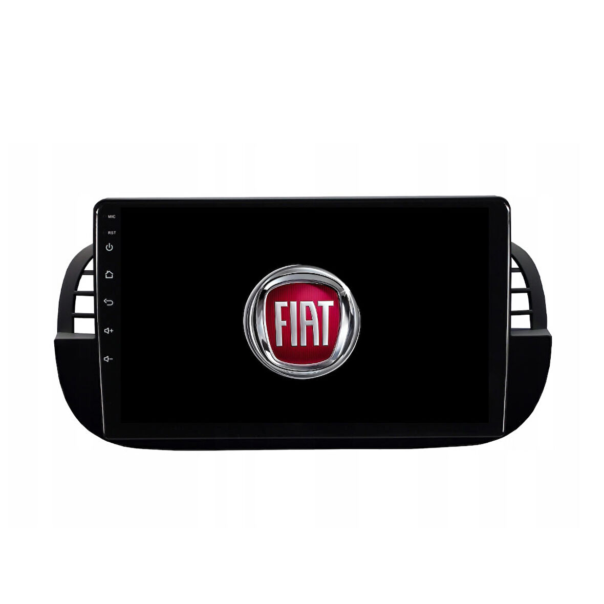 Fiat 500 Araç Multimedya Android Ekran Carplay Navigasyon Double Teyp 4+64 9" 08-15 Black BLUEWAY