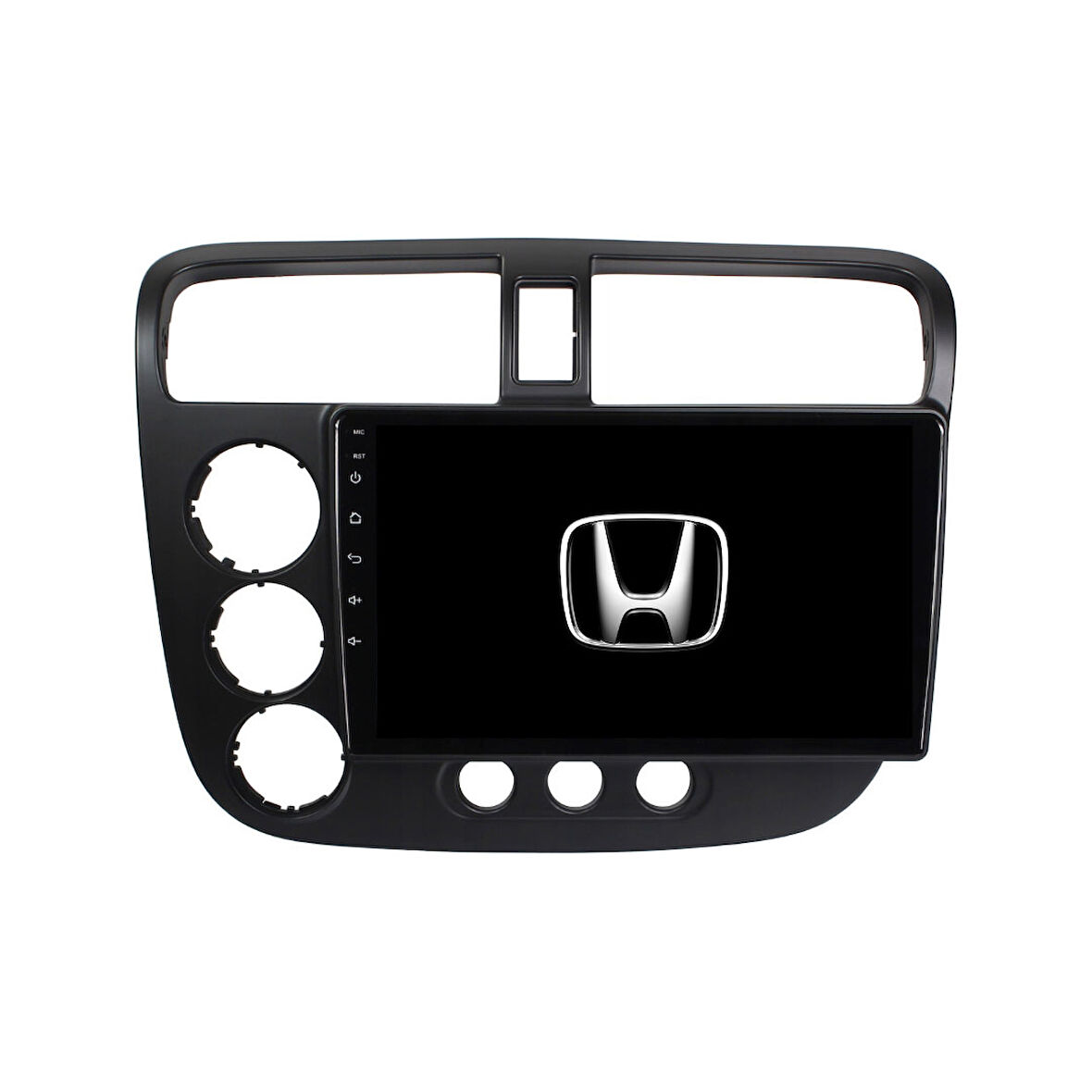 Honda V-Tech2 Araç Multimedya Android Ekran Carplay Navigasyon Double Teyp 4+64 9" 01-06 Black BLUEWAY