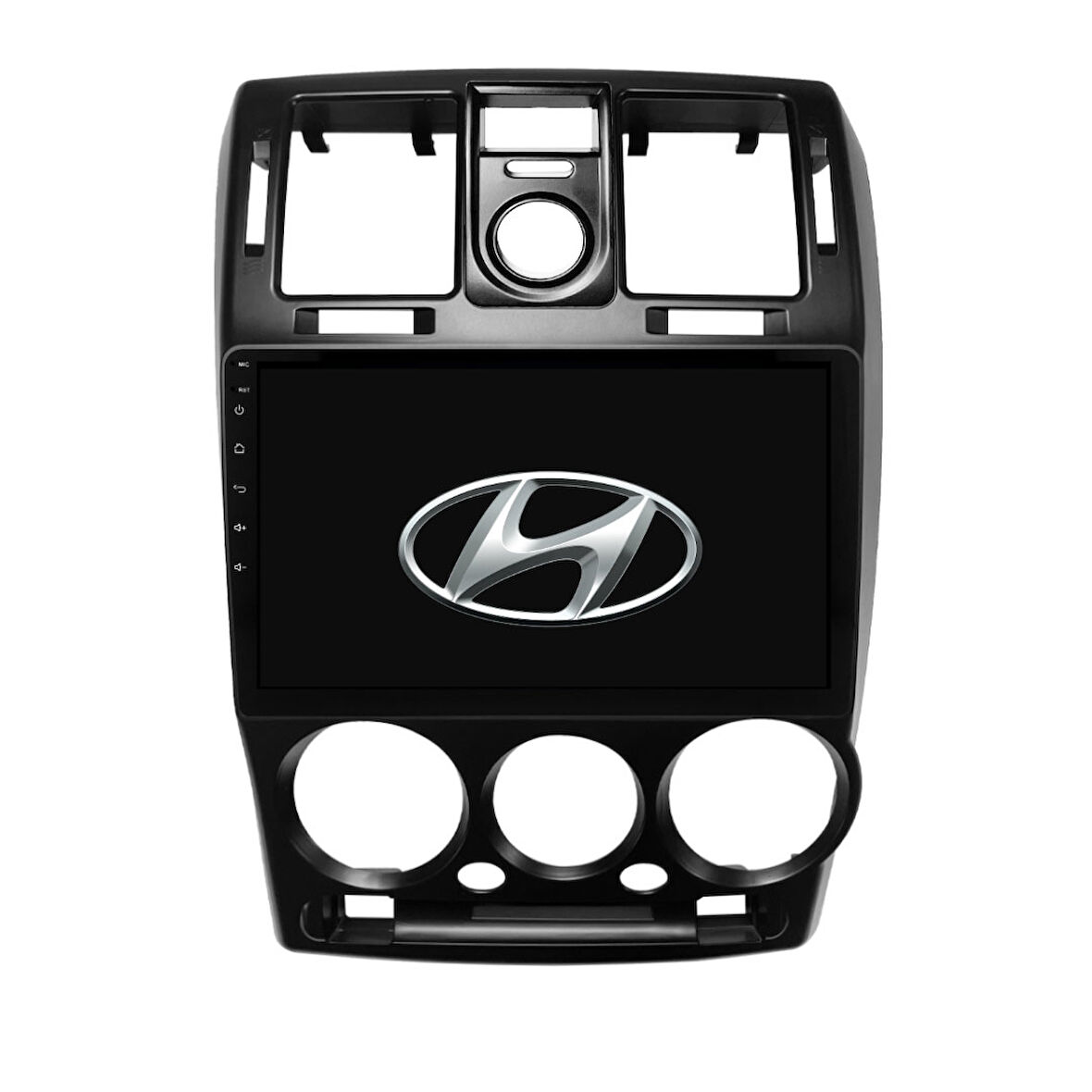 Hyundai Getz Araç Multimedya Android Ekran Carplay Navigasyon Double Teyp 4+64 9" 02-11 Black BLUEWAY