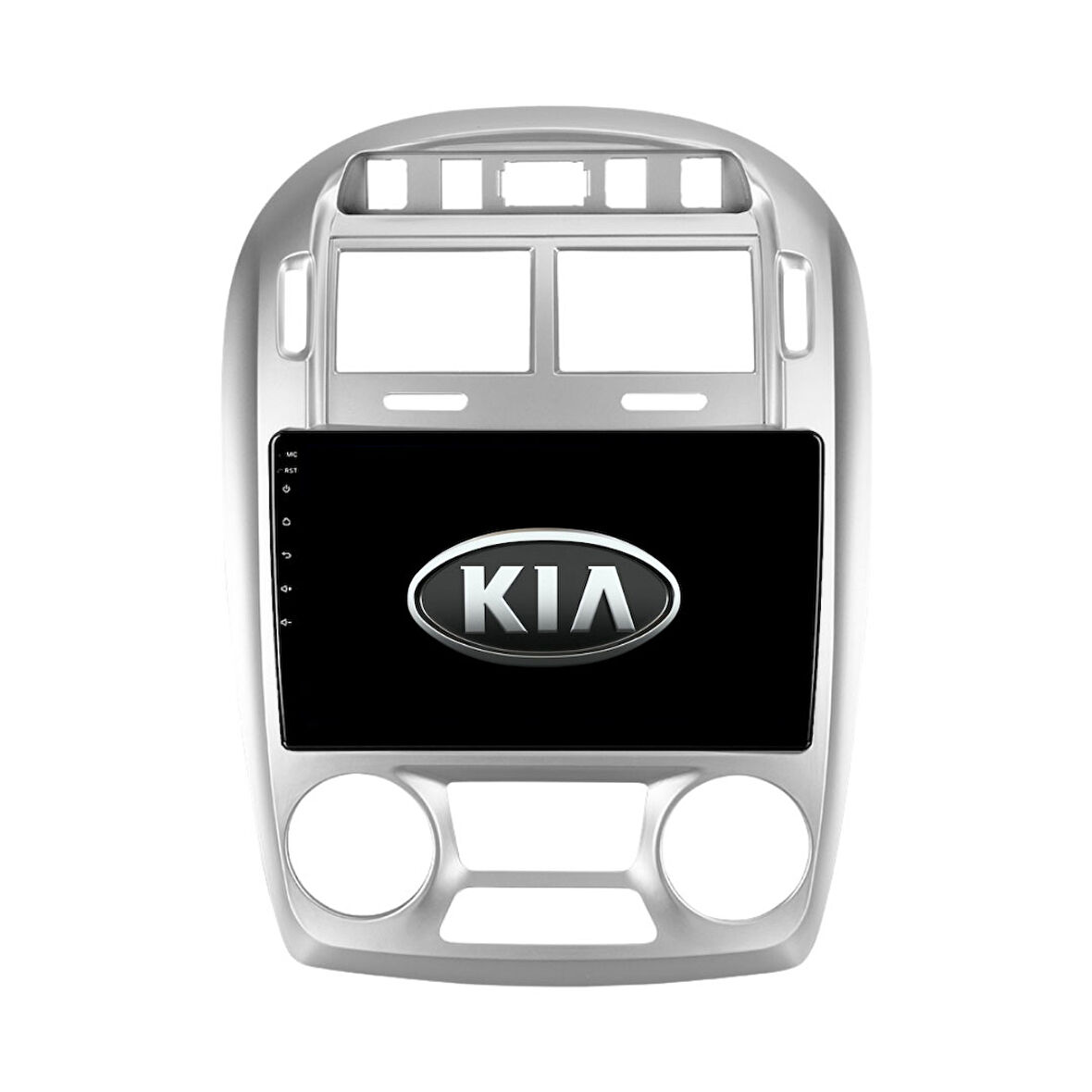 Kia Cerato Araç Multimedya Android Ekran Carplay Double Teyp 4+64 9" 04-06 Silver BLUEWAY HTB