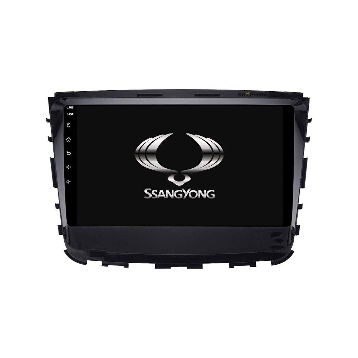 Ssangyong Rexton Araç Multimedya Android Ekran Carplay Double Teyp 4+64 9" 15-20 P.Black BLUEWAY