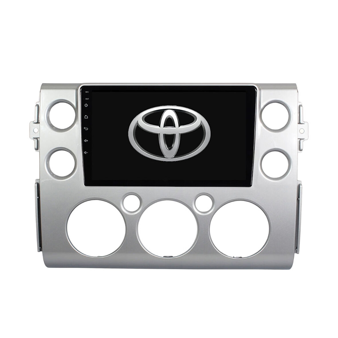 Toyota FJ Cruiser Araç Multimedya Android Ekran Carplay Double Teyp 4+64 9" 07-08 Silver BLUEWAY
