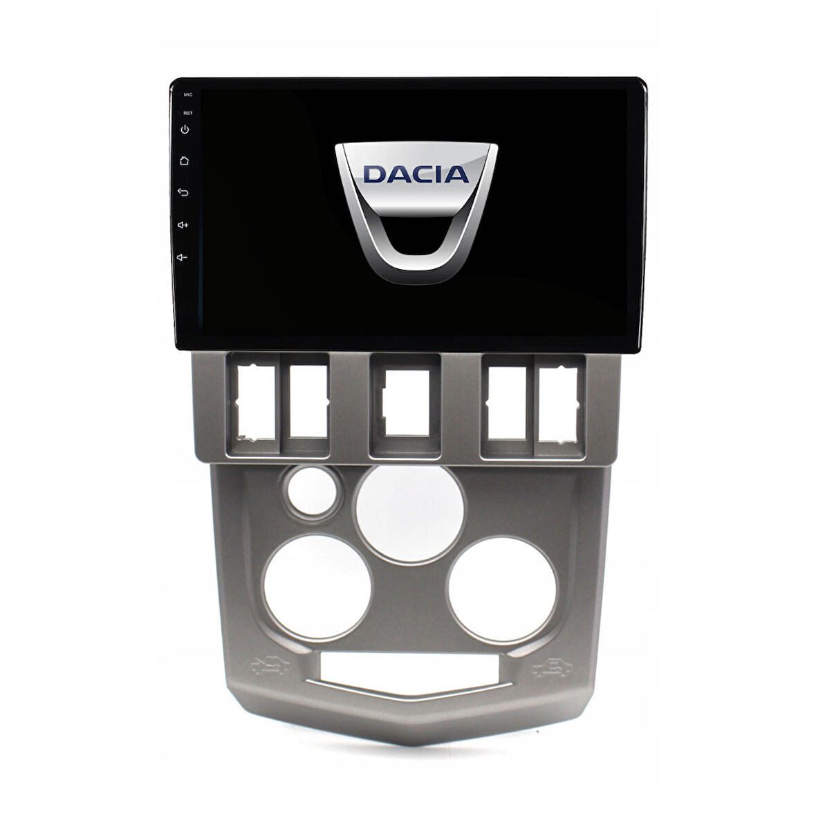 Dacia Logan Araç Multimedya Android Ekran Carplay Navigasyon Double Teyp 4+64 9" 04-09 Silver CADENCE