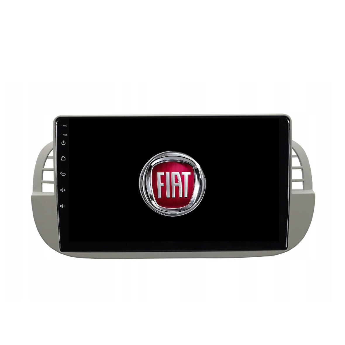 Fiat 500 Araç Multimedya Android Ekran Carplay Navigasyon Double Teyp 4+64 9" 08-15 White CADENCE