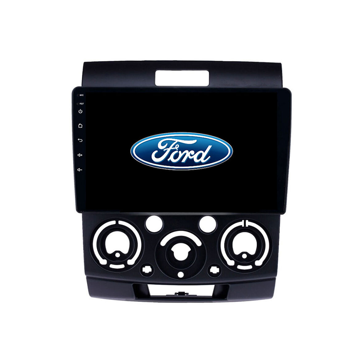 Ford Ranger Araç Multimedya Android Ekran Carplay Navigasyon Double Teyp 4+64 9" 07-11 Black CADENCE