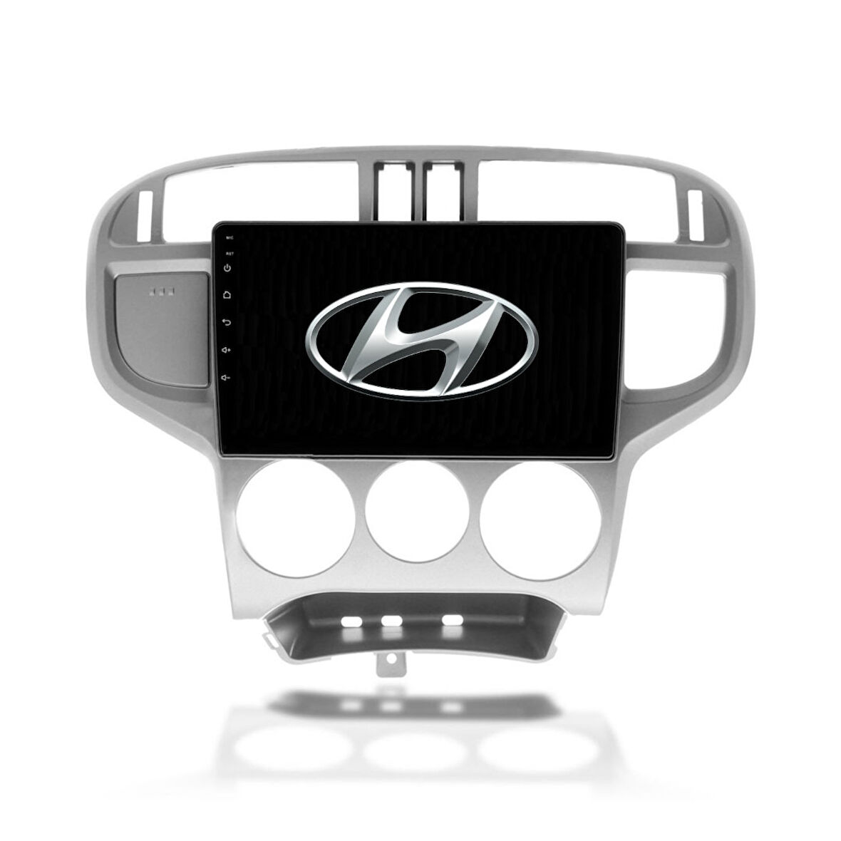 Hyundai Matrix Araç Multimedya Android Ekran Carplay Navigasyon Double Teyp 4+64 9" 01-10 Gri CADENCE