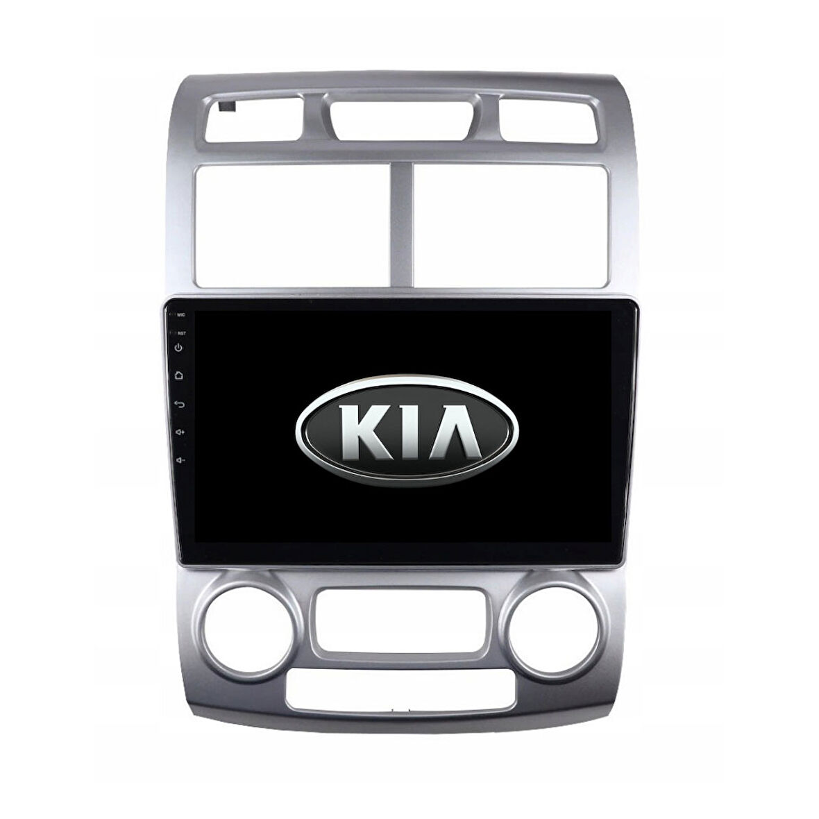 Kia Sportage Araç Multimedya Android Ekran Carplay Double Teyp 4+64 9" 05-09 Silver CADENCE Std