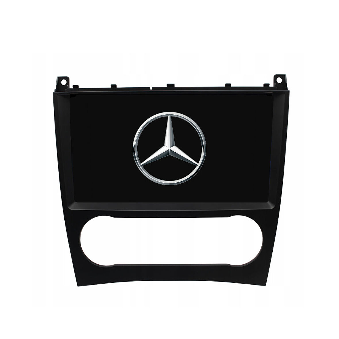Mercedes C Class W203 Araç Multimedya Android Ekran Carplay Double Teyp 4+64 9" 04-07 Black CADENCE