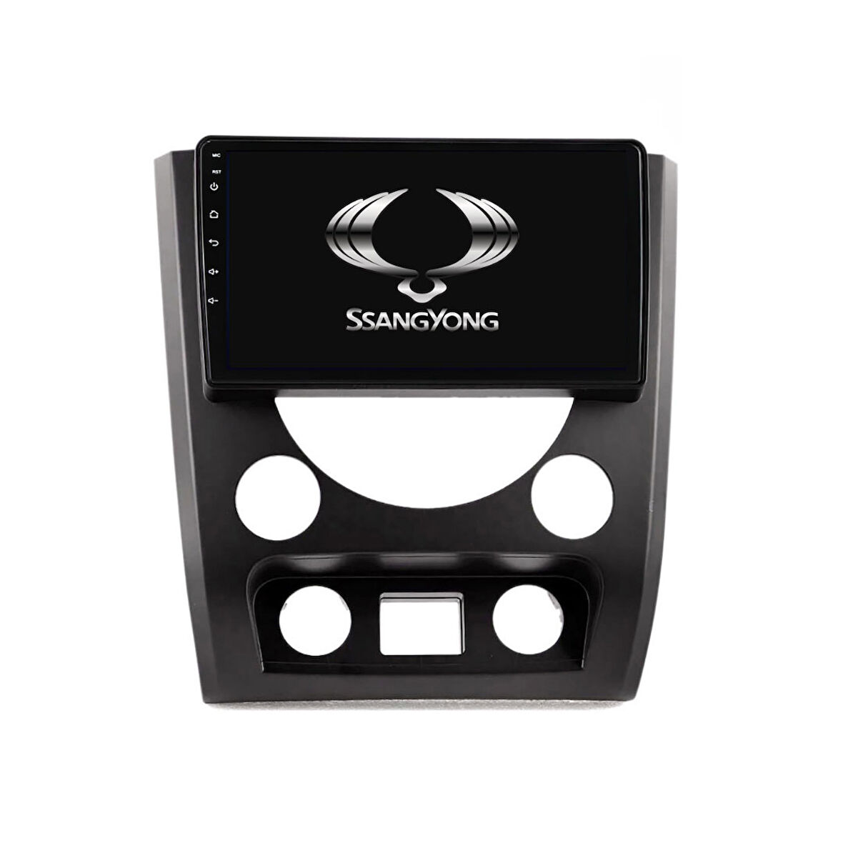 Ssangyong Rexton Araç Multimedya Android Ekran Carplay Double Teyp 4+64 9" 13-16 Black CADENCE