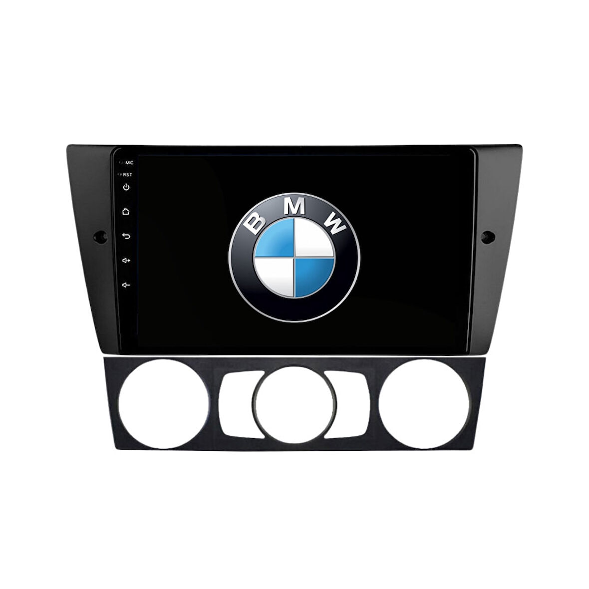 BMW E90 - Araç Multimedya Ekran - 6GB 128GB - S - Black - 2005 - 2011 - 9 Inch - UPG - MYWAY