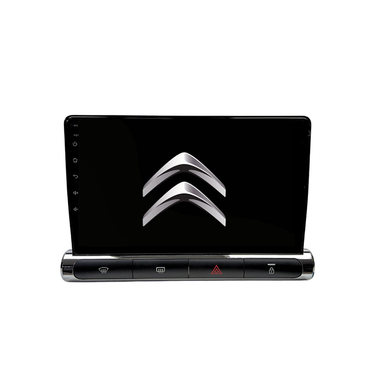 Citroën C3 Ser. - Araç Multimedya Ekran - 6GB 128GB - High - Piano Black - 2020 - 2024 - 9 Inch - UPG - MYWAY